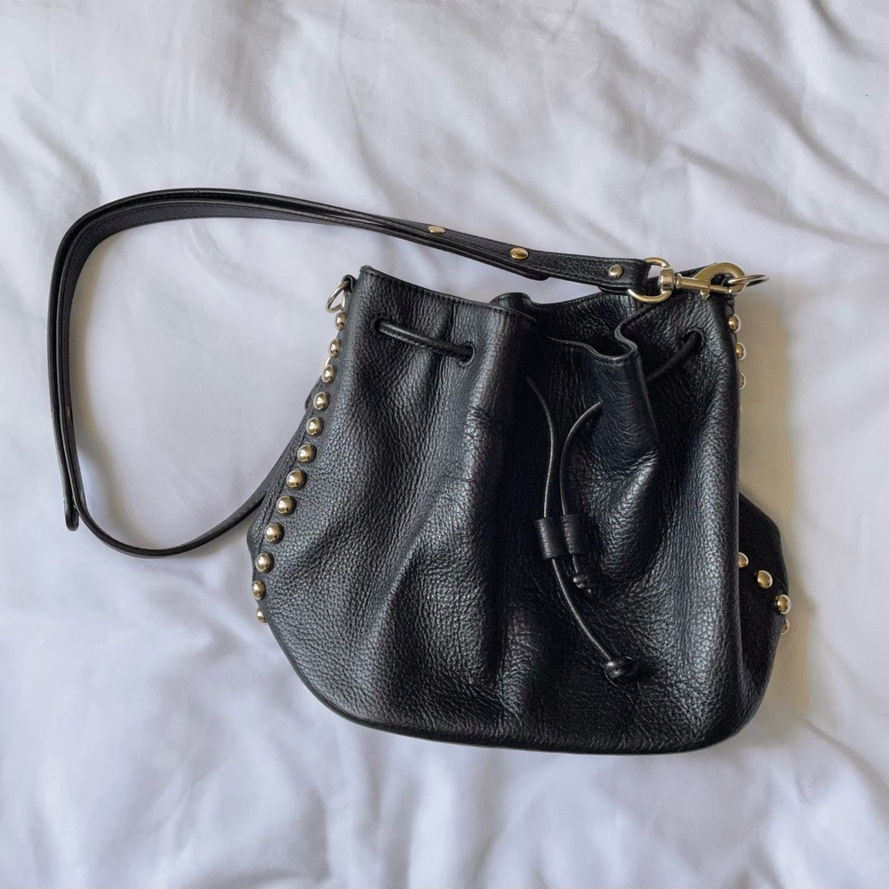 Rebecca Minkoff Pebble Leather Bucket Bag